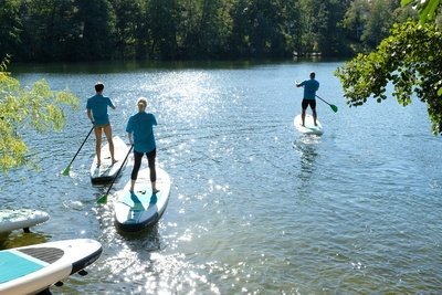 Jobe SUP Boards im Verleih Berlin Schlachtensee