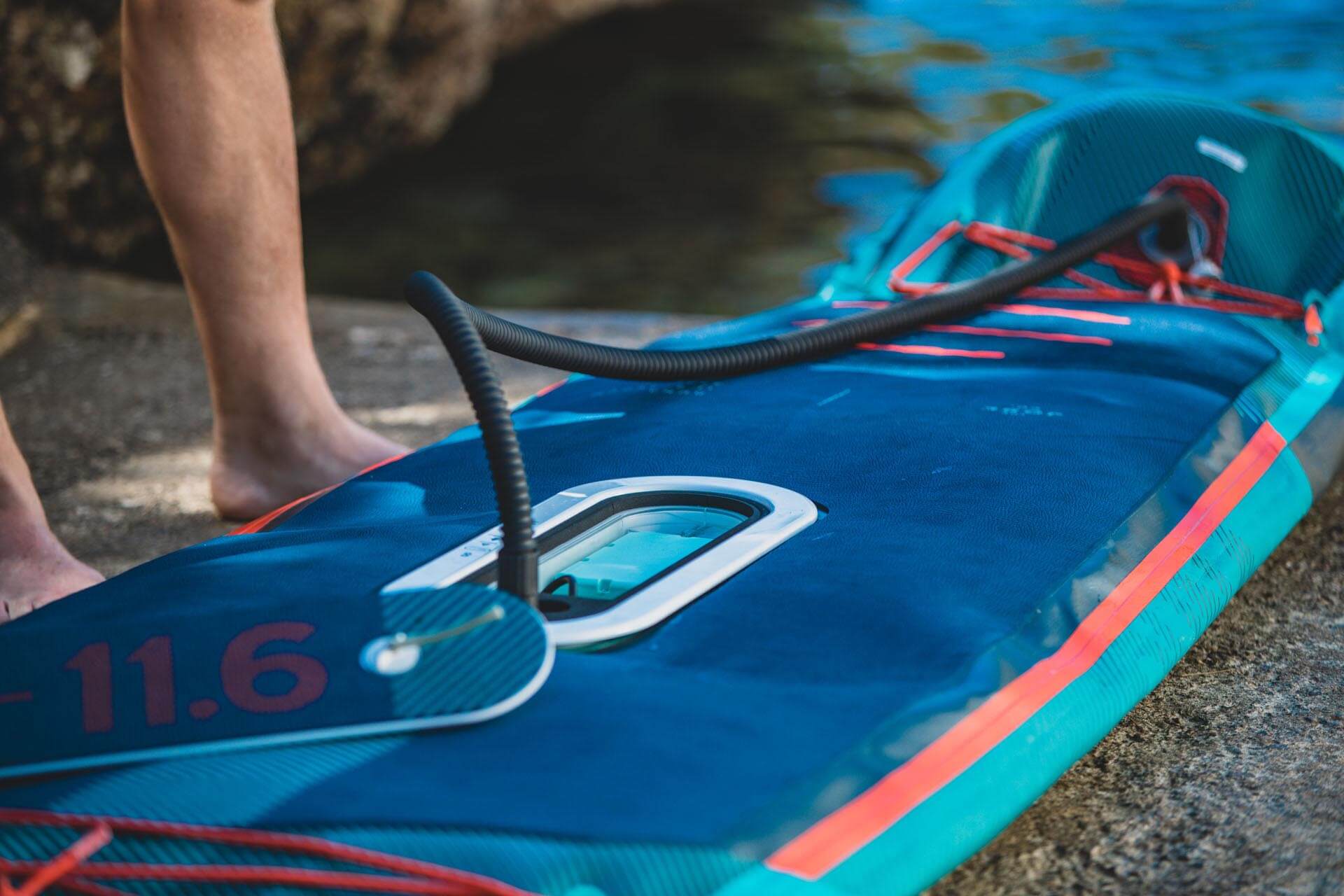 Elektro SUP - Stand Up Paddle Board mit Motor