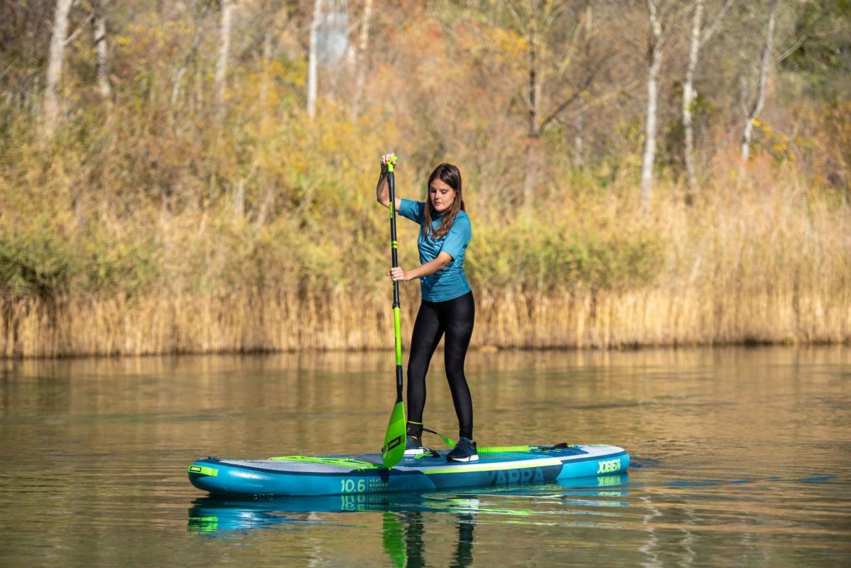 Jobe Yarra Stealblue SUP action shot