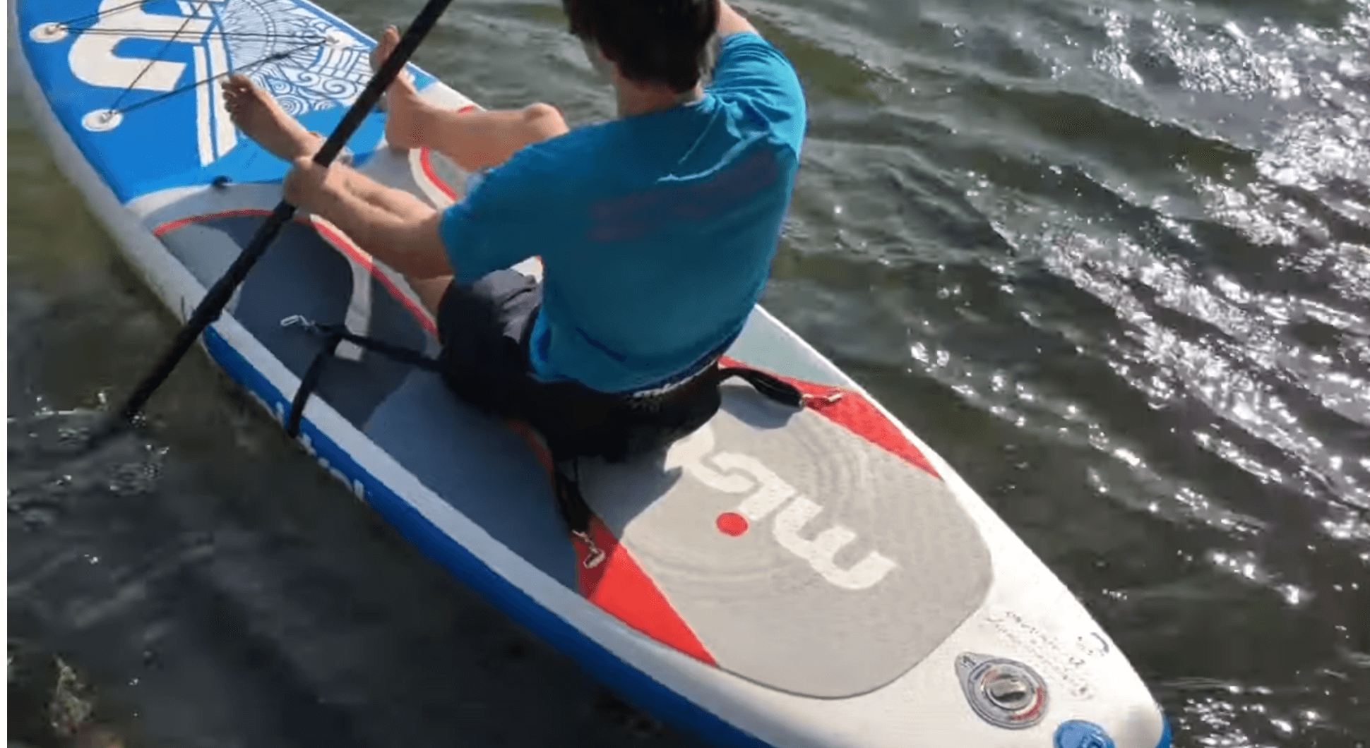 Stand Up Paddling mit Sitz