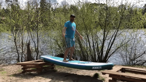 SUP Board Test - Steifigkeit Jobe Yarra Stand Up Paddle