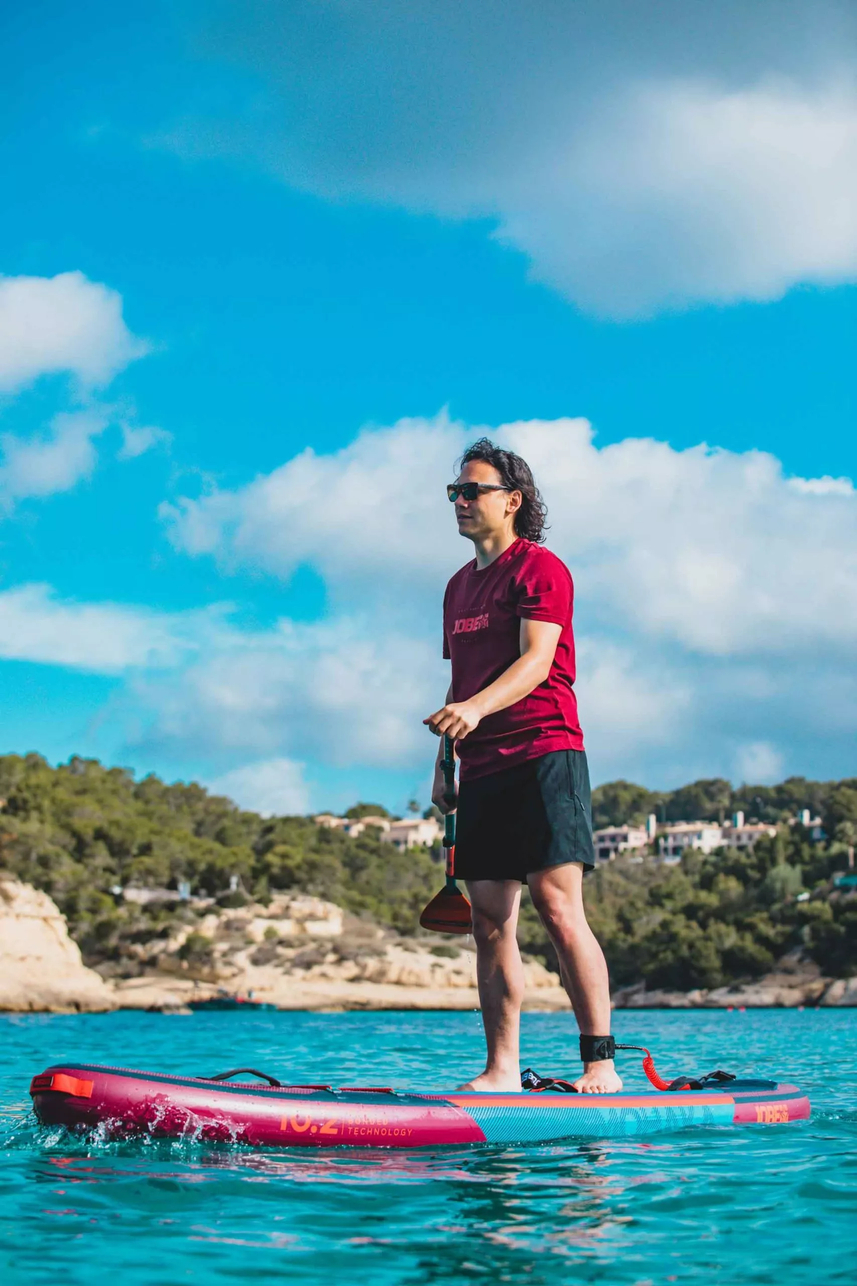 Jobe Mohaka 10.2 SUP Board Action Sea Jobe Mohaka 10.2 SUP Board Action Sea