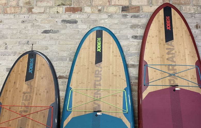 SUP wood look – Jobe hardboards in bamboo look