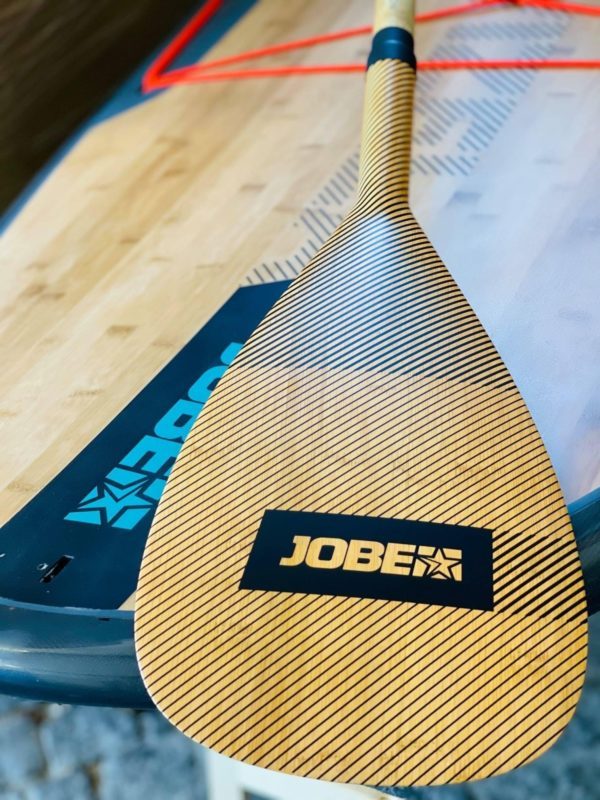 Paleta de SUP con aspecto de madera Jobe Bamboo Paddle