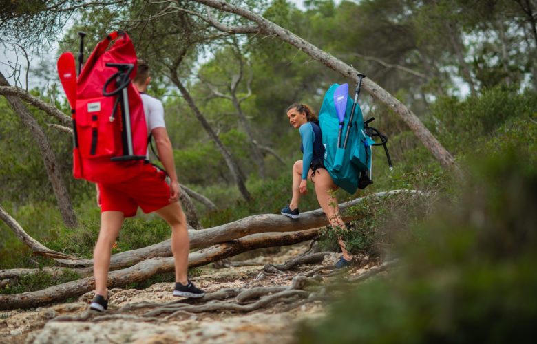 SUP Set > Que contient un set de planche SUP ?