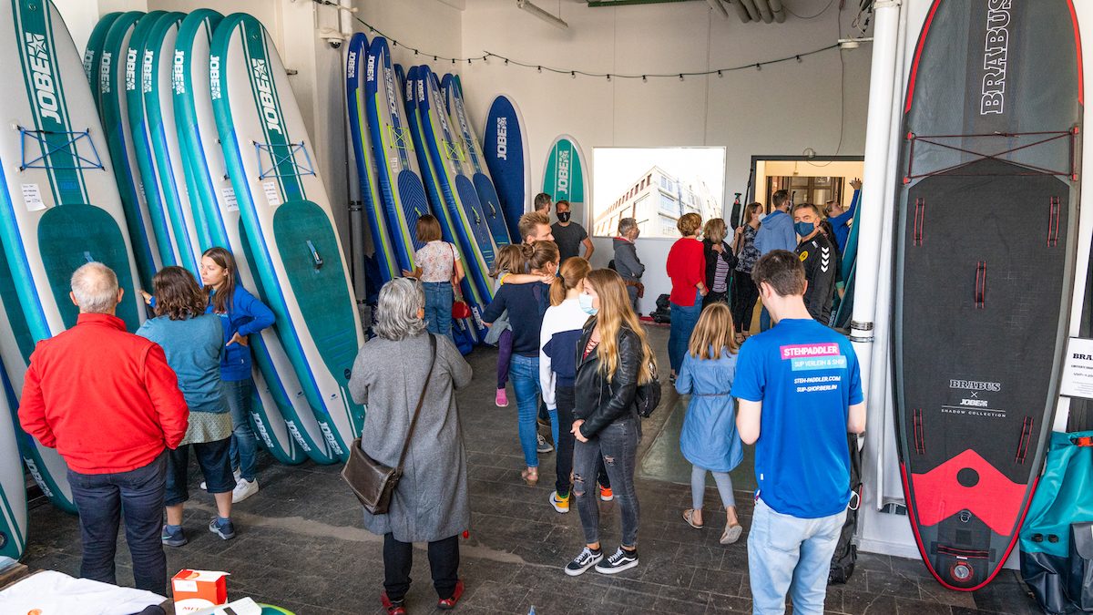 Stand Up Paddle gebraucht kaufen - Stehpaddler SUP Shop Berlin