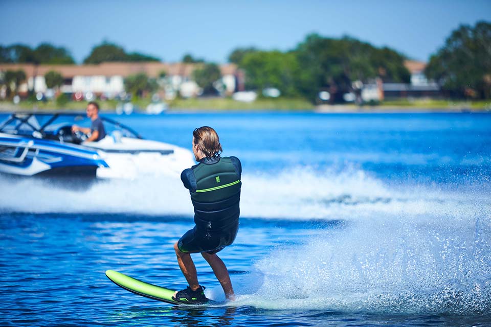 Jobe water skiing