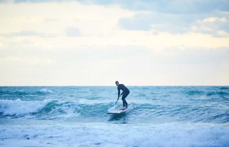 Wave SUP > Tablas cortas y ágiles de Stand Up Paddle para olas